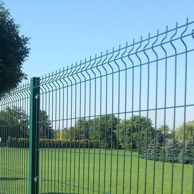 Hàng rào vườn 3D bằng thép mạ kẽm Hàng rào hàng rào hàn chống ăn mòn