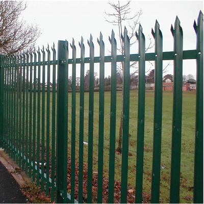Chiều cao 1,5m-2,8m Hàng rào an ninh bằng tôn mạ kẽm chống gỉ