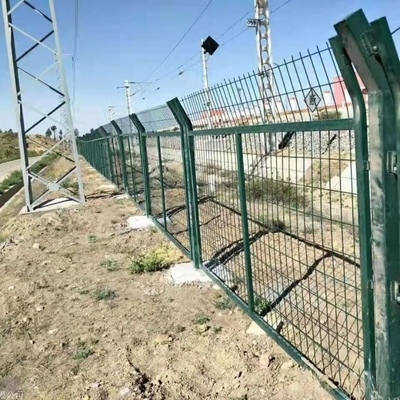 Khung hàng rào lưới hàn 1800x3000MM Hàng rào an ninh đường sắt