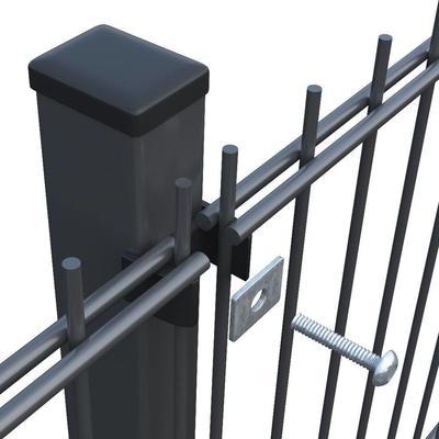 ISO9001 868 Hàng rào kim loại hàn Bột sơn tĩnh điện Hàng rào 50 * 150mm