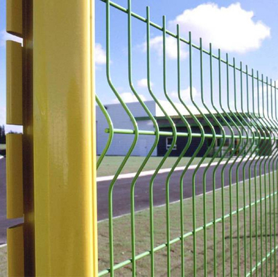 Anping TLWY cong hàng rào lưới 3D màu xanh lá cây mạ kẽm ODM OEM