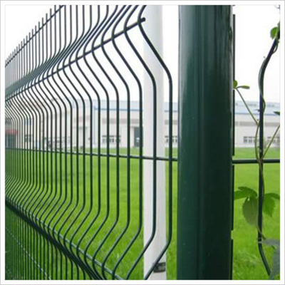 Hàng rào lưới dây 3D màu vàng ISO9001 Hàng rào lưới thép hàn