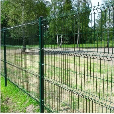 Hàng rào lưới 3D uốn cong tường ranh giới Q235 Q195 S235J2