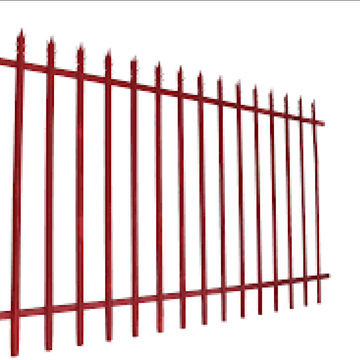 ISO9001 Hàng rào bằng kim loại mạ kẽm sơn tĩnh điện 50x50mm
