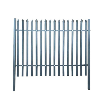 Hàng rào bằng kim loại 4x4 Mạ kẽm sơn tĩnh điện ngoài trời Bảo mật cao được lắp ráp