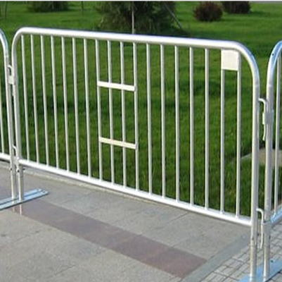 ISO9001 Hàng rào tạm thời mạ kẽm Sơn tĩnh điện Rào cản kiểm soát đám đông