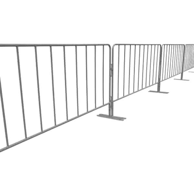 ISO9001 Hàng rào tạm thời mạ kẽm Sơn tĩnh điện Rào cản kiểm soát đám đông