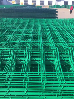 Lưới mạ kẽm 3d Hàng rào lưới thép hàn Cừu Dê Panels Trang trại 180cmx220cm