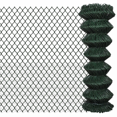 Hàng rào liên kết chuỗi kim cương 100mm Lốc lưới dây sắt 11.5 Máy đo