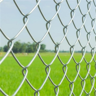ISO9001 Garden BWG14-BWG27 Tấm hàng rào liên kết chuỗi cao 6ft có dây thép gai