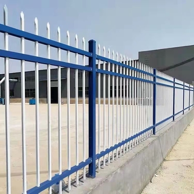 Hàng rào trang trí bằng thép mạ kẽm mạ kẽm PVC Courtyard ODM OEM