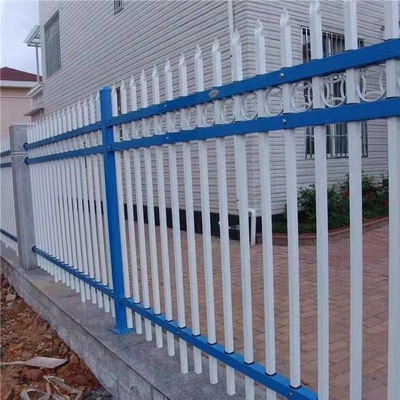 Hàng rào trang trí bằng thép mạ kẽm mạ kẽm PVC Courtyard ODM OEM