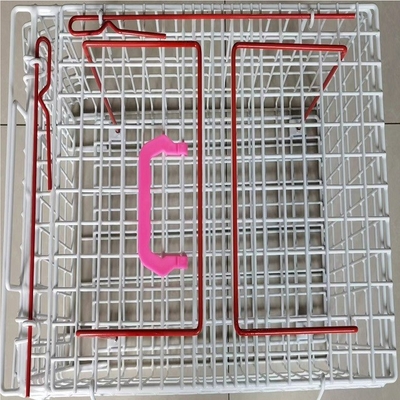 Hộp đựng dây lưới chống gỉ Lồng thỏ dây mạ kẽm 52 * 32 * 40cm