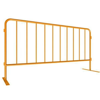 Tấm hàng rào cho người đi bộ có thể tháo rời 42mm O.D. Kiểm soát đám đông rào cản