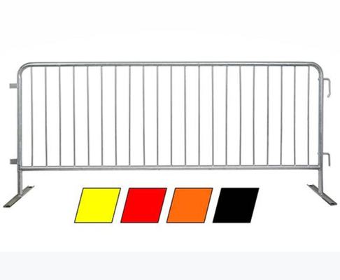 Hàng rào kiểm soát đám đông bằng thép OEM ODM 1.1x2.1m 1.1x2.2m 1.1x2.5m