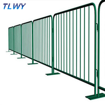 Hàng rào kiểm soát đám đông bằng kim loại ngoài trời PVC tráng OEM ODM