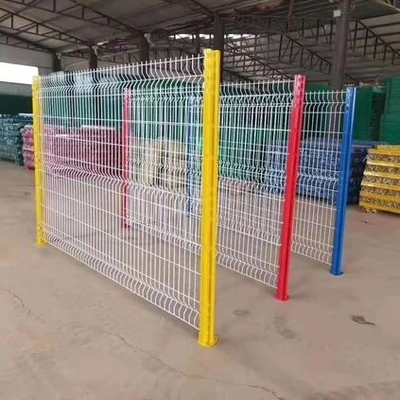 Anping TLWY Nhà máy Trung Quốc chất lượng cao Bảng điều khiển hàng rào sân vườn 3D Hàng rào lưới thép hàn cong với các trụ đào