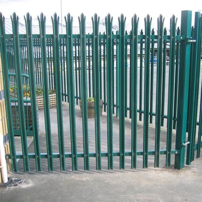 Phong cách châu Âu PVC tráng lưới hàng rào bằng kim loại H 1800mm-3000mm