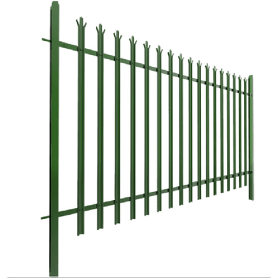 Hàng rào bằng thép mạ kẽm sơn tĩnh điện Chiều cao 1,5m