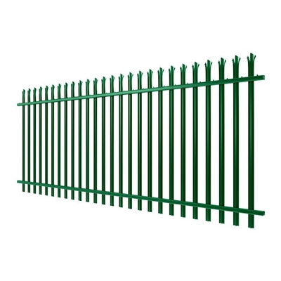 Chiều cao 1,8m 2,4m PVC An ninh Hàng rào bằng kim loại M8x30mm