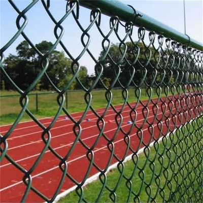 2.0mm Chuỗi liên kết lưới Hàng rào TLSW Bóng đá Quần vợt Thể thao Sân đấu Hàng rào