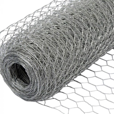 Chiều dài 10-200m Lưới dây lục giác PVC Hàng rào gà tráng